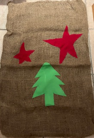 Sac de cadeaux de noël et St-Nicolas création