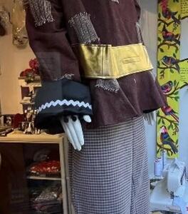 Création Homéophatix/ Obelix pantalon veste ceinture Gr. XL