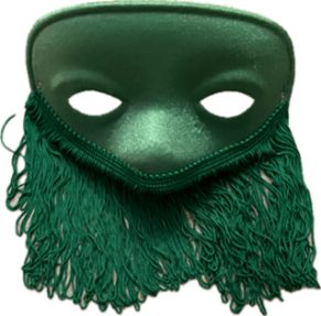 Loup a frange vert