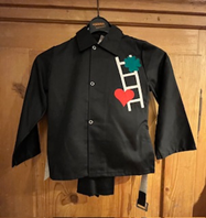 Costume de ramoneur veste pantalon Gr. 128