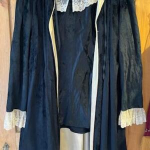 Comedia delle arte pantalon gielt en velours ceinture Gr. L