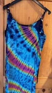 Hippie Robe bleue Gr. 40-42