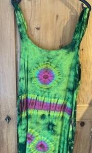 Hippie Robe verte Gr. 40-42