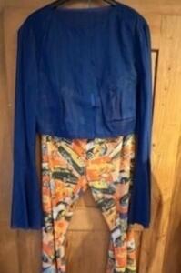 Création Baba Cool Gr. L pantalon bouse courte en coton