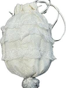 Sac blanc pour mariée