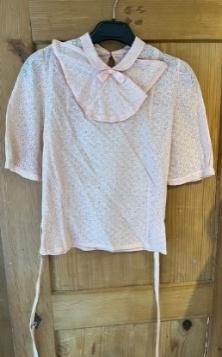 Blouse en polyester saumon gr. S