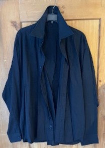 Chemise noir coton Gr. XL
