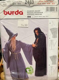 Patron Gandalf Magicien Taille 46-58/60