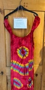 Hippie Robe rouge Gr. 40