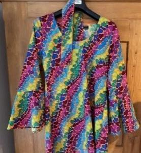 Robe Hippie Coeur Gr. L