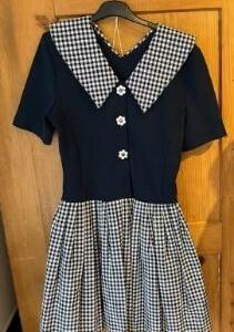 Robe Sheila vichy 1970 Gr.38-40