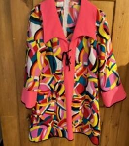 Robe Hippie Disco Popart Gr. 38
