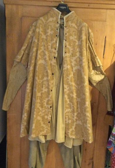 Création Renaissance Russe pantalon long veste gilet 3 pces Gr. M