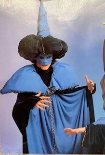 Balthazar habit bleue et chapeau pointu TU