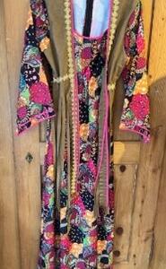 Robe hippie gilet a franges Gr. 38