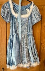 Princesse plume Robe ruban bleu Gr. 36