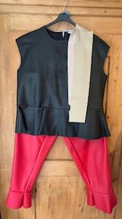 Création Ordrealfabétix dans Asterix Veste pantalon ceinture beige XL