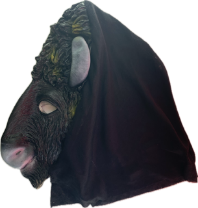 Masque mouton noir