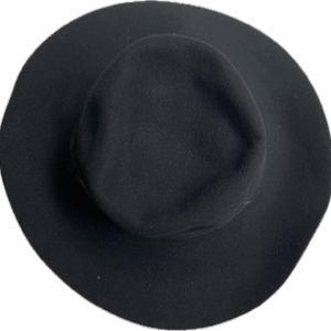 Chapeau louveteau en laine brun foncé