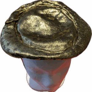 Chapeau or 1920 femme