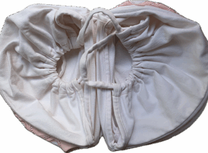 Corbeille pour robes a attacher a la taille TU