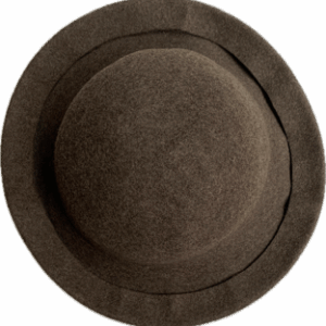 Chapeau brun dame TU lainage