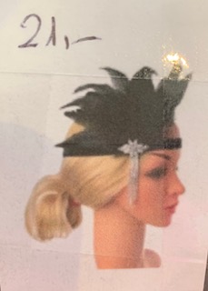 Bandeau a plume 1920