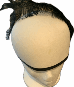 Chapeau bol a plume