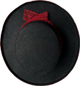 Canotier espagnole a pompom feutre homme TU