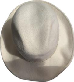 Chapeau  dame 1950 en laine