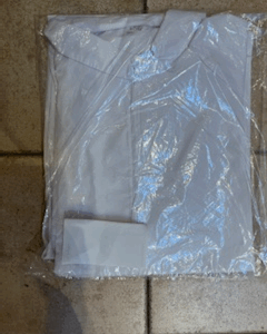 Aube blanche adulte 160 cm long