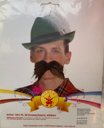Moustache noir