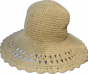 Chapeau de paille en papier