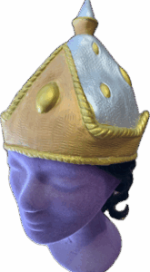 Masque Gengis kan avec cheveux