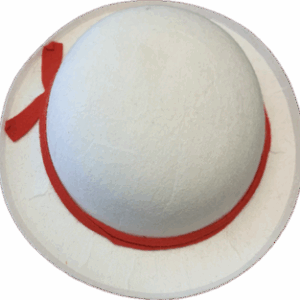 2 Chapeaux clown blanc