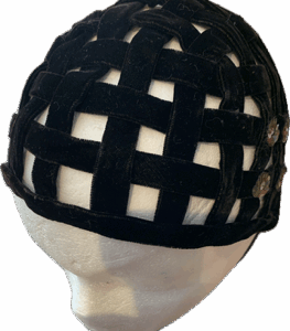 Coiffe velours noir