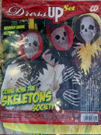 Skelton Cagoule jaune tête