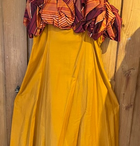 Dame de ville Gr 38 Robe longue bretelles