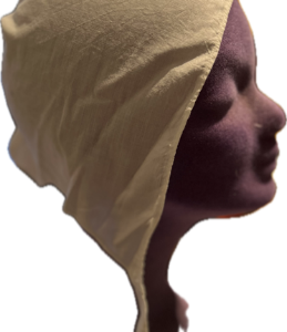 Bonnet de nuit en coton moyen âge TU