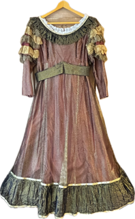 Eugenie Robe longue avec cerceau