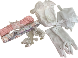 1 Lot pour fête de mariage de petites filles 7 pces