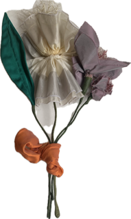 Bouquet de fleurs 4 pces