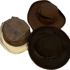 Chapeaux 1900-1940 3 pces