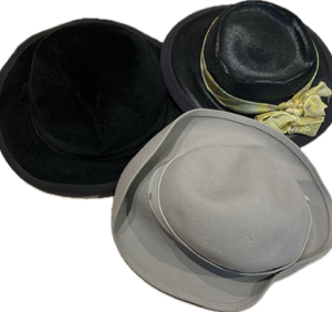 Chapeaux 1900-1940 3 pces
