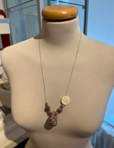 Collier jaspe léopard