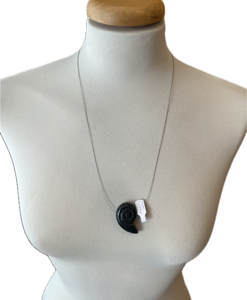 Collier jaspe tourmaline