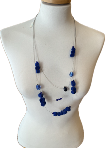 Collier laine feutré