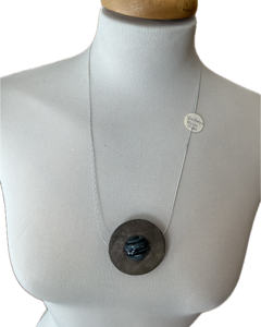 Collier Sardonyx pièce d’argent
