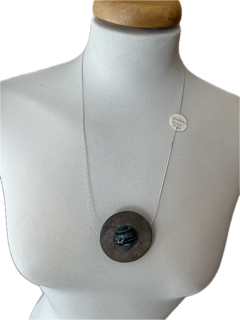 Collier Sardonyx pièce d’argent