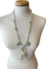 Collier serpentine splitter et Agathe